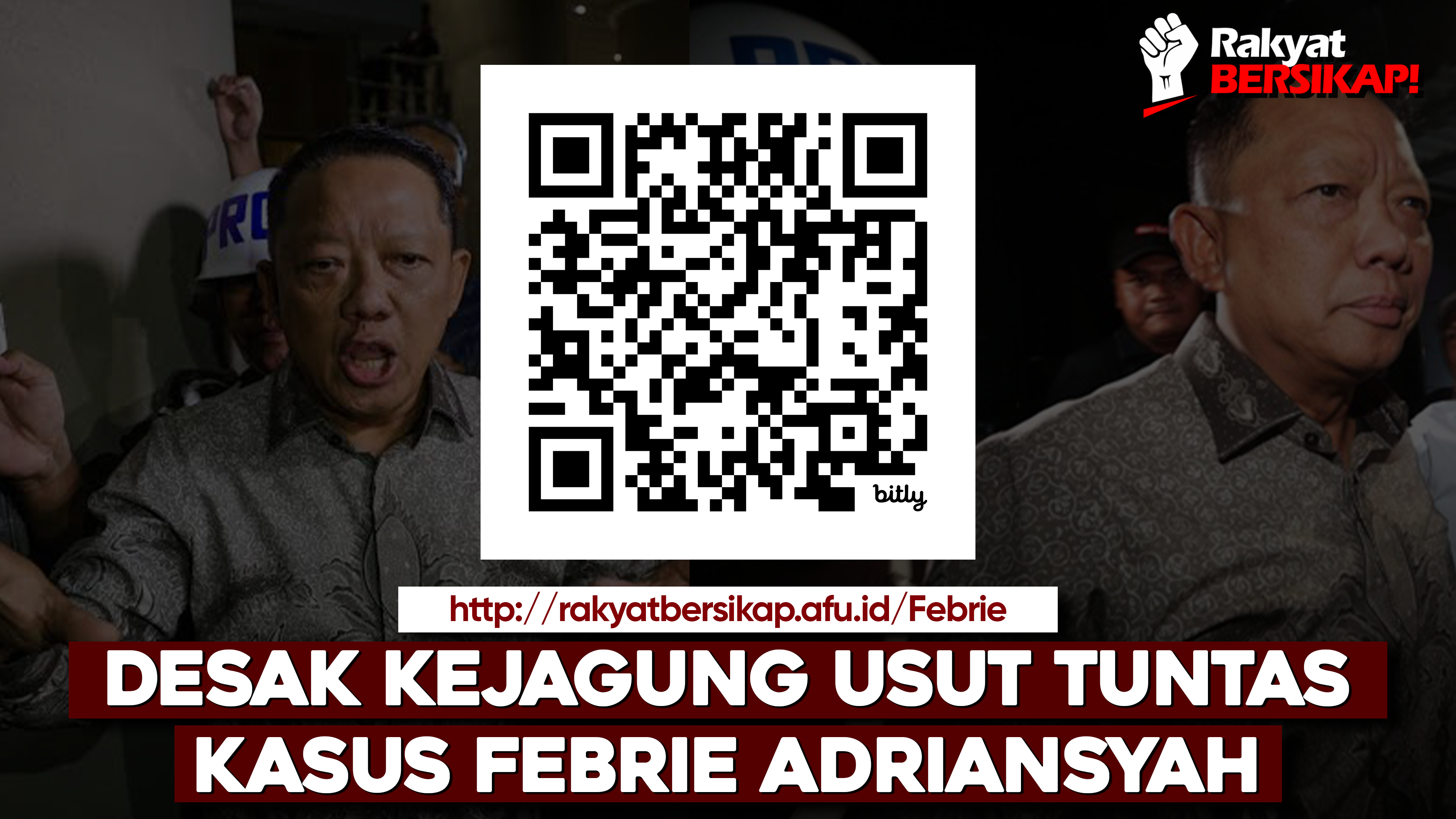 DESAK KEJAGUNG USUT TUNTAS KASUS FEBRIE ADRIANSYAH