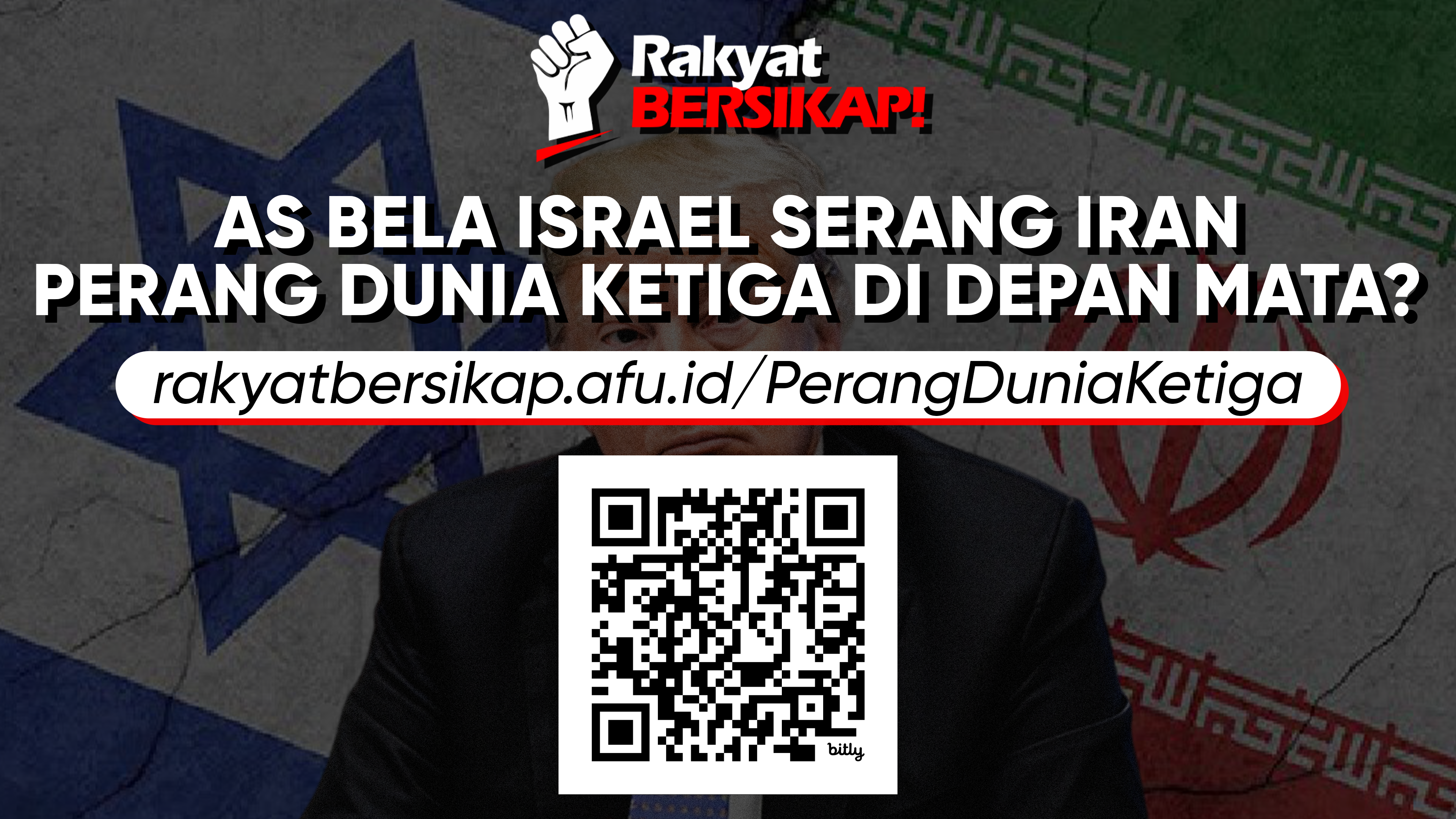 AS bela Israel serang Iran. Perang dunia ketiga di depan mata?
