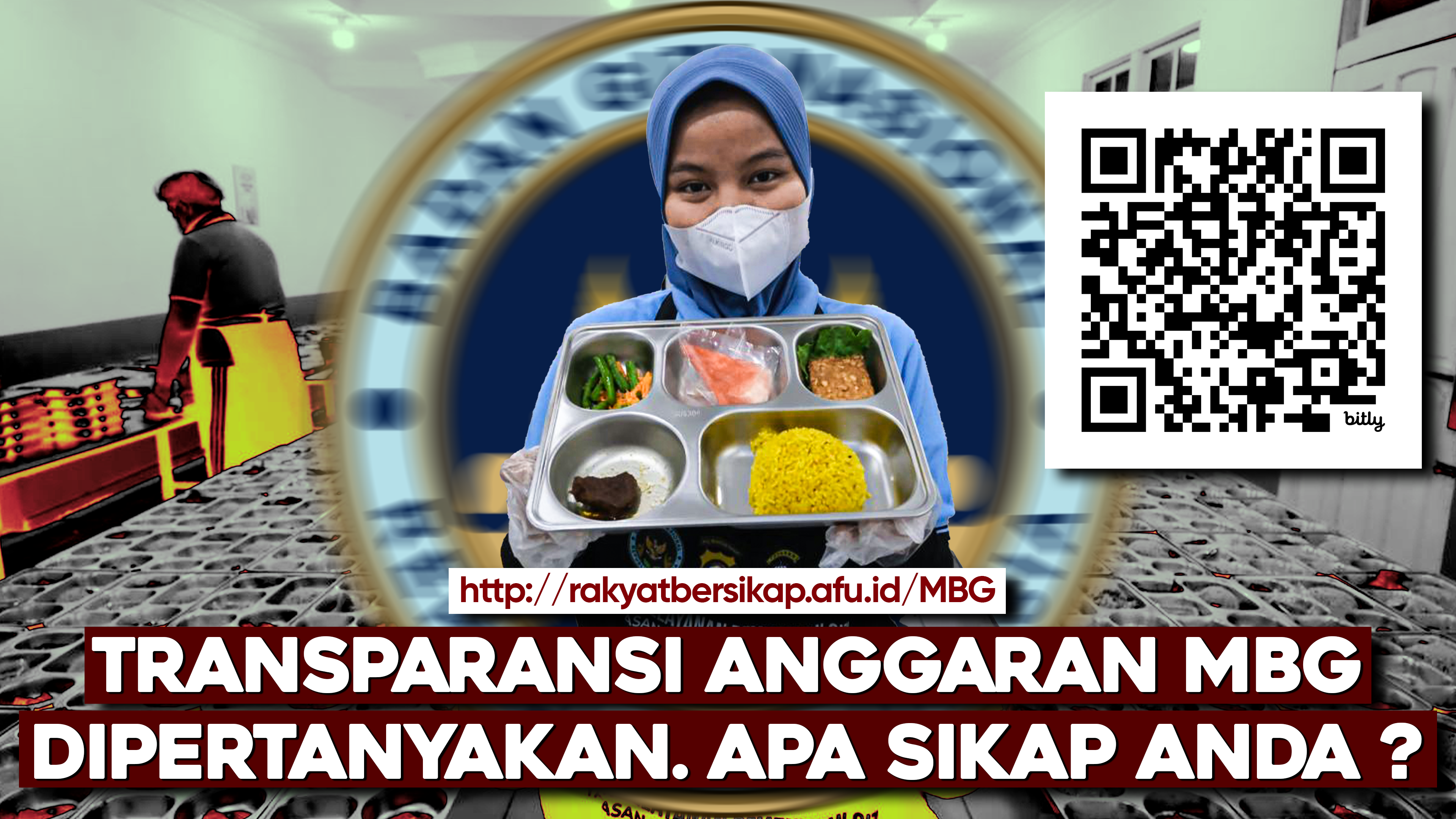 TRANSPARANSI ANGGARAN MBG DIPERTANYAKAN. APA SIKAP ANDA?